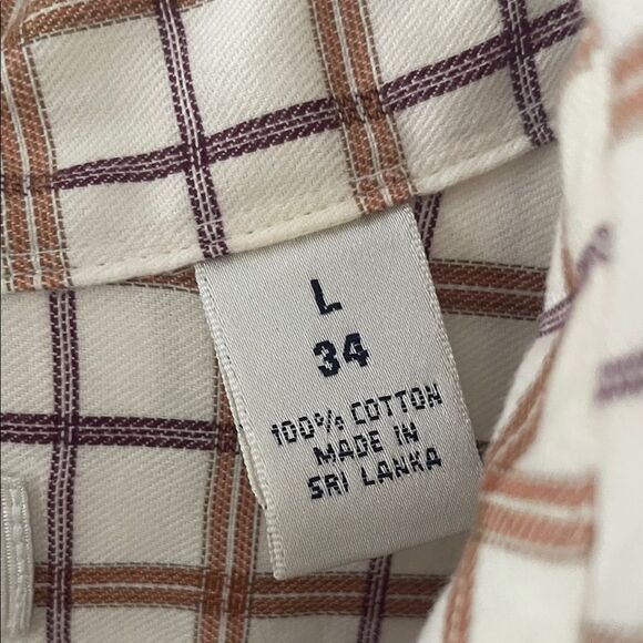 Turnbury Classic Tan Checkered Men's Shirt - Picture 3 of 5